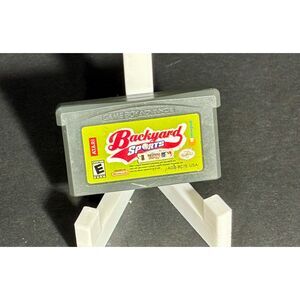 Backyard Sports Baseball 2007 GBA Game Boy Advance Authentic Cartridge